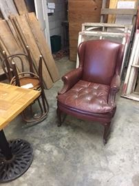 eola leather chair