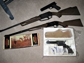 BB Rifles and Pistols, Ammo Too...