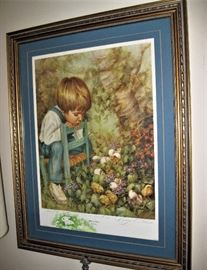 "Michael's Miracle" Lithograph by Nancy Turner, Signed and Numbered