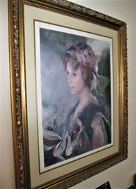 "Julia" Lithograph by Masseria, Signed and Numbered