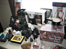 Scotty Dog Collection and Bar Collectibles