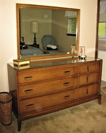 Mid Century Dresser with Mirror