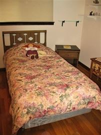 Twin Bed, Night Stand
