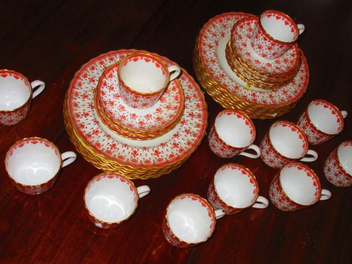 Group of Spode porcelain
