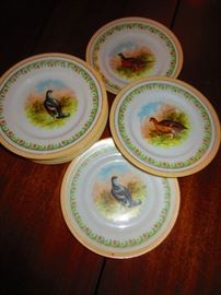 Austrian Pheasant Plates