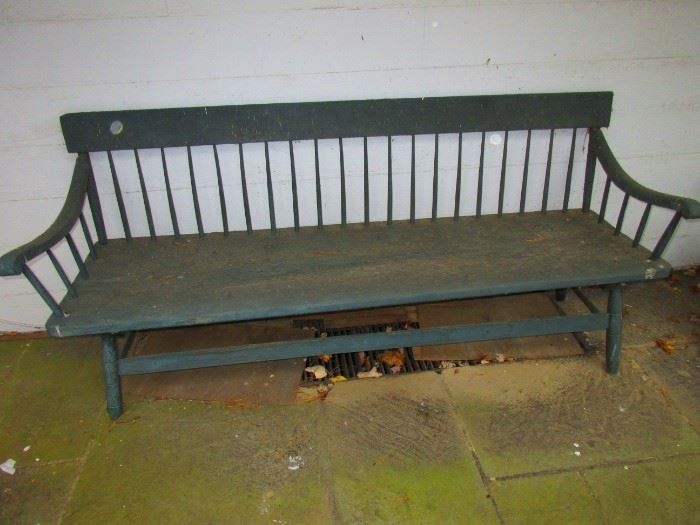Antique Deacon's bench
