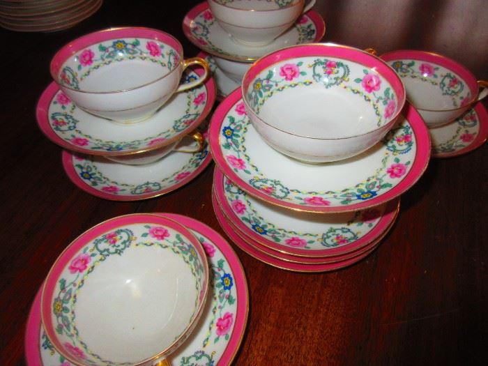 Cowell & Hubbard Cups & Saucers