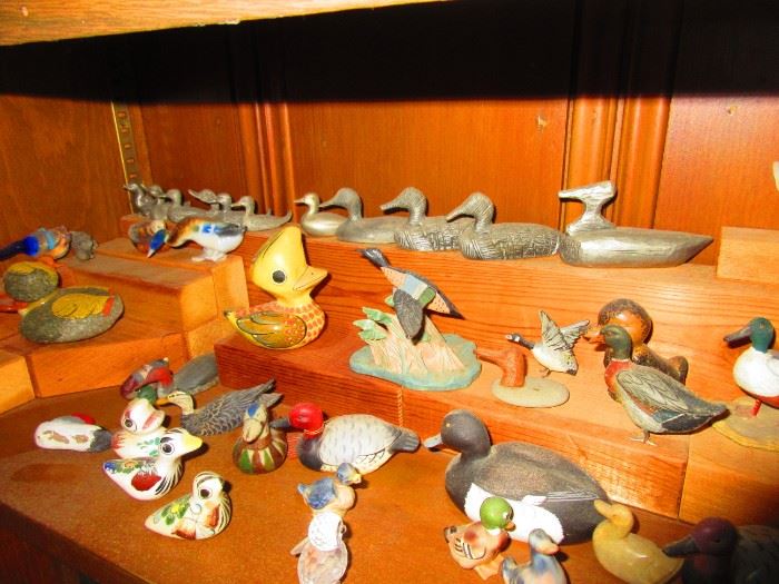 Miniature duck collection