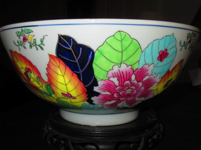 Chinese-style bowl by Gump's