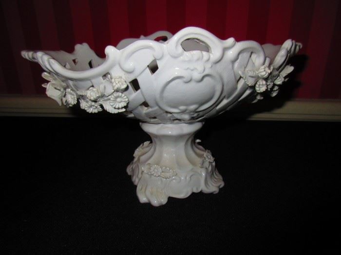 Italian porcelain compote