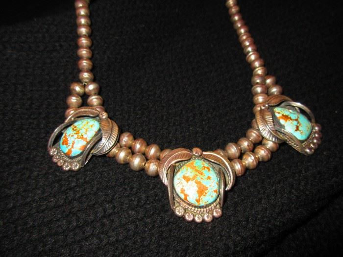 Native American turquoise necklace
