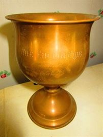 19th C. Brass Trophy Cup