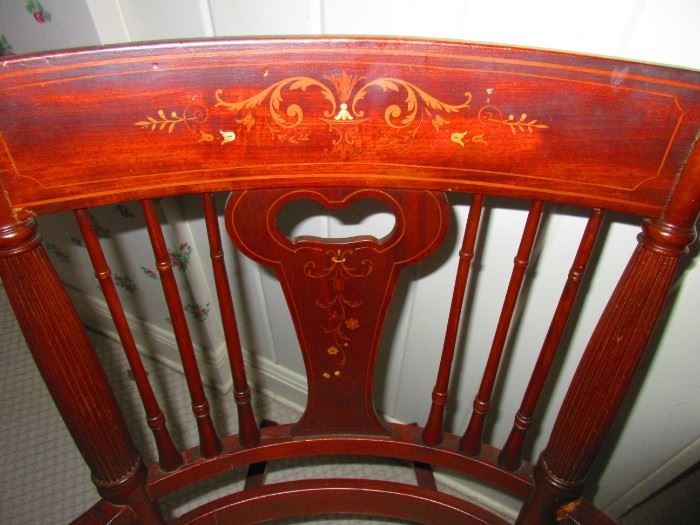 Detail of Antique Rocking Chair