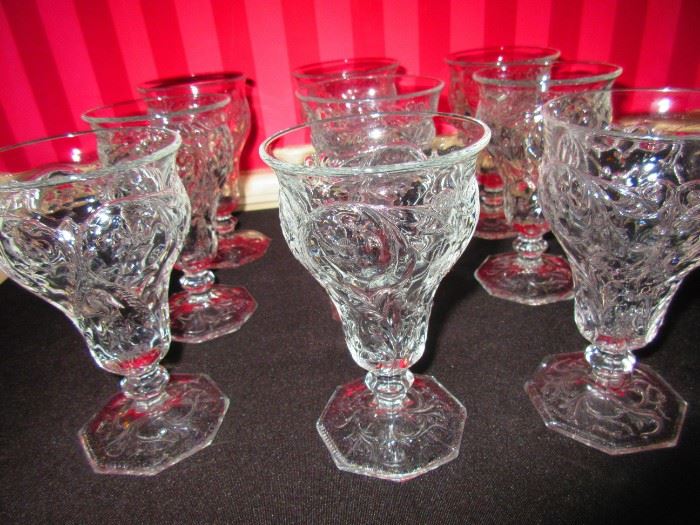 Group of Molded Goblets