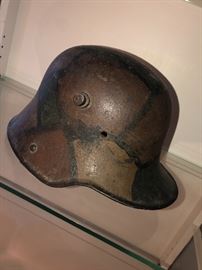 German Camouflage Helmet