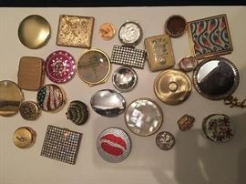 Collection of  Vintage Compacts 