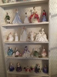 Royal Doultons- Lots and Lots of them