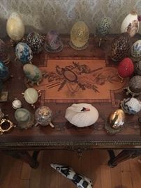 Large collection of Eggs in various mediums and sizes