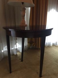 Hepplewhite inlaid card table