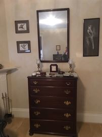 Chests and Mirrors, in various styles and sizes