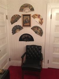 A collection of fans 