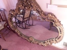 Gigantic wall mirror for your abode.