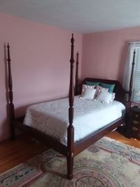 This is an Owen Suter bed....handmade in Richmond, VA. Owner purchased for $4000. Very high end bed...see their website for details. Excellent condition.