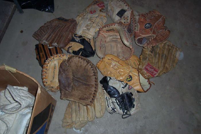 Old gloves