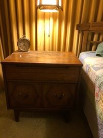 Two matching night stands, not perfect but who the hell is?
