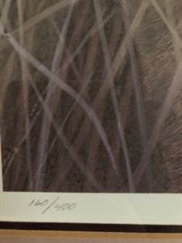 "Fox" R M Gill Signed and Numbered Litho