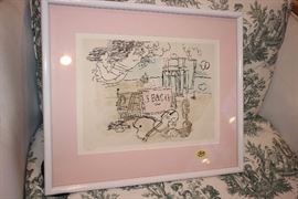 Raoul Dufy numbered print