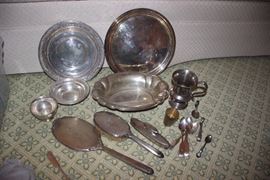 American & European silver pieces