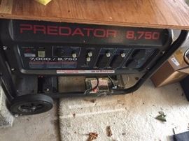Predator 8,750 Generator