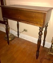 Lovely antique secretary desk-closed