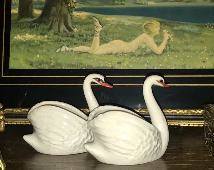  Beautiful matching swans 