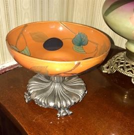 Unusual footed bowl
