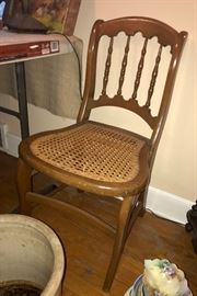 Cane side chair 