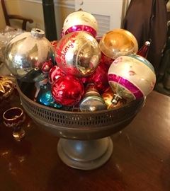vintage Christmas ornaments
