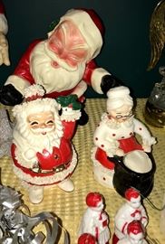 Vintage  ceramic Christmas Santa