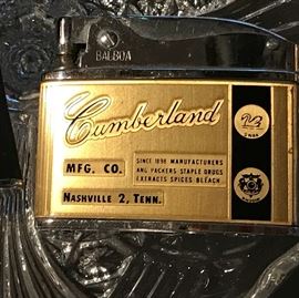 Vintage Balboa Cumberland lighter 