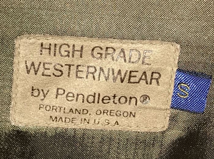 Westernwear by Pendleton 100% Wool