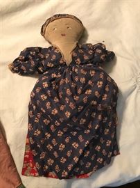 Topsy Turvey vintage doll