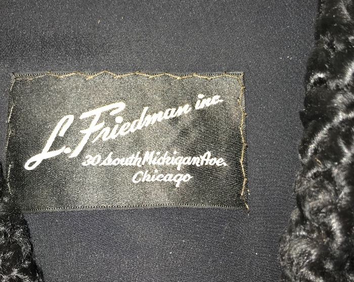 L. Friedman Vintage Lamb coat