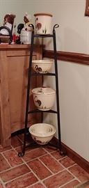 Hard to find Rooster Watt pottery