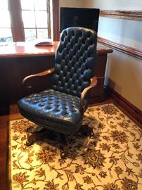 Leather office chair