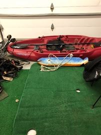 Putting green w holes