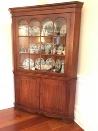 Antique corner cabinet
