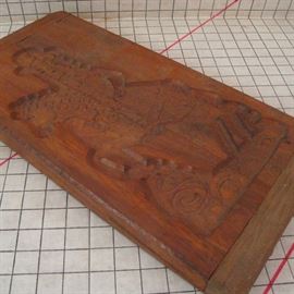 French Gingerbread Wood Mold