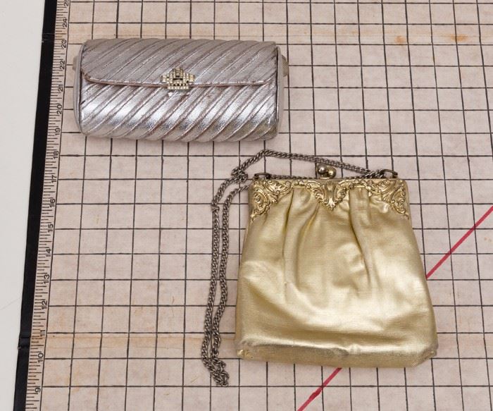 Silver and Gold Purses
