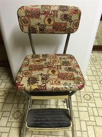 Vintage Pull Out Step Stool/ Chair